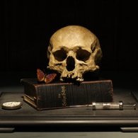 Dr Viktor Schroeder, Memento Mori with Reilige Schrift